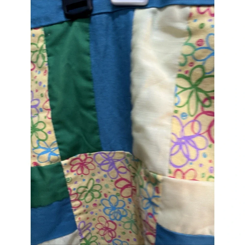 Handmade Lap Or Baby Blanket Quilt Beautiful‎ Bright Colors